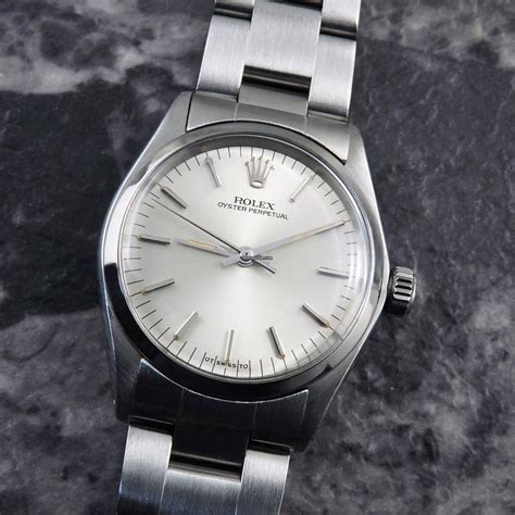 Rolex Oyster Perpetual 31 6548 Stainless steel White 1969 Italy 